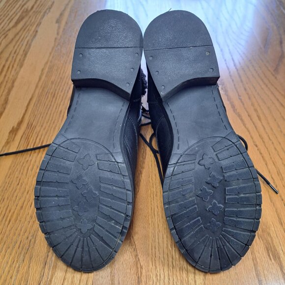 MARI A. JORDIN COMBAT BOOTS BLACK WOMEN'S SIZE 8.5 - Picture 9 of 9